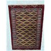 Image 2 : Torkaman  - 100% Authentic Hand Knotted Wool Persian Rug - Handmade in Iran - 5.1" x 3.6"