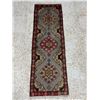 Image 1 : Tabriz  - 100% Authentic Hand Knotted Wool Persian Rug - Handmade in Iran - 4.7" x 1.7" ft