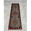 Image 3 : Tabriz  - 100% Authentic Hand Knotted Wool Persian Rug - Handmade in Iran - 4.7" x 1.7" ft