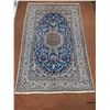 Image 9 : Naein  - 100% Authentic Hand Knotted Wool Persian Rug - Handmade in Iran - 10" x 6.4" ft -