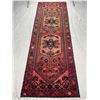Image 1 : Zanjan - 100% Authentic Hand Knotted Wool Persian Rug - Handmade in Iran - 10.8" x 3.7" ft -