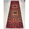 Image 9 : Zanjan - 100% Authentic Hand Knotted Wool Persian Rug - Handmade in Iran - 10.8" x 3.7" ft -