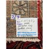 Image 5 : Saveh - 100% Authentic Hand Knotted Wool Persian Rug - Handmade in Iran - 6.6" x 3.5" ft -