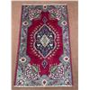 Image 1 : Tabriz - 100% Authentic Hand Knotted Wool Persian Rug - Handmade in Iran - 4.4" x 2.8" ft