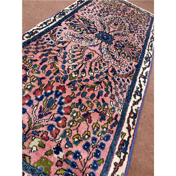 Tabriz - 100% Authentic Hand Knotted Wool Persian Rug - Handmade in Iran - 4.4" x 2.8" ft
