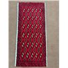 Image 2 : Torkaman - 100% Authentic Hand Knotted Wool Persian Rug - Handmade in Iran - 1.4" x 3"  ft