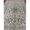 Image 10 : Kashan - 100% Authentic Hand Knotted Wool Persian Rug - Handmade in Iran - 11" x 7.3" ft -