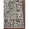 Image 9 : Kashan - 100% Authentic Hand Knotted Wool Persian Rug - Handmade in Iran - 11" x 7.3" ft -
