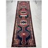 Image 10 : Saveh - 100% Authentic Hand Knotted Wool Persian Rug - Handmade in Iran - 9.9" x 2.10" ft