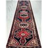 Image 4 : Saveh - 100% Authentic Hand Knotted Wool Persian Rug - Handmade in Iran - 9.9" x 2.10" ft