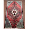 Image 6 : Hamedan - 100% Authentic Hand Knotted Wool Persian Rug - Handmade in Iran - 5.4" x 3 4" ft