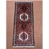 Image 1 : Gharajeh - 100% Authentic Hand Knotted Wool Persian Rug - Handmade in Iran - 5.3"  2.3" ft