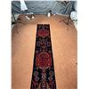 Image 1 : Zanjan - 100% Authentic Hand Knotted Wool Persian Rug - Handmade in Iran - 9.5" x 2" ft -