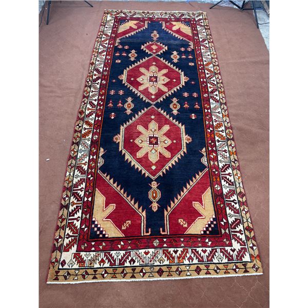 Ardebil - 100% Authentic Hand Knotted Wool Persian Rug - Handmade in Iran - 10.10" x 8" ft