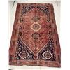 Image 1 : Shiraz - 100% Authentic Hand Knotted Wool Persian Rug - Handmade in Iran - 9.2" x 5.8" ft