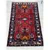 Image 7 : Bakhtiyar - 100% Authentic Hand Knotted Wool Persian Rug - Handmade in Iran - 6.9" x 4.3"