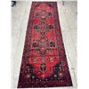 Image 2 : Zanjan - 100% Authentic Hand Knotted Wool Persian Rug - Handmade in Iran - 9.11" x 3.4" ft
