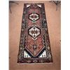 Image 7 : Hamedan - 100% Authentic Hand Knotted Wool Persian Rug - Handmade in Iran - 9.8" x 3.6" ft