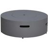 Image 2 : BNIB Paramount Concrete-Look Aluminum Round Fire Table, RV: $1679 CAD (FP-456)