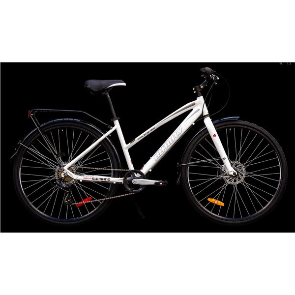 BNIB Infinity 700c Boss Three Ladies Comfort 7 Speeds Bike - White (YS-775-1)