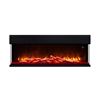 Image 2 : BNIB Paramount Crystal Edge Black 50" Electric Fireplace, RV: $1299 CAD (EF10219)