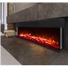 Image 4 : BNIB Paramount Crystal Edge Black 50" Electric Fireplace, RV: $1299 CAD (EF10219)