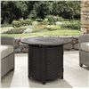 Image 2 : BNIB Paramount Isaac Convertible Aluminum Firepit Round Table, RV: $699 CAD (FP-545)