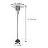 Image 3 : BNIB Paramount Patio Heater - Stainless Steel, SEE DESCRIPTION  RV: $599 CAD (KLD7002S)