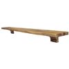 Image 1 : Group of 2 - BNIB Elements Live Edge Mantel Shelf 60, RV: $378 CAD (M915-60)