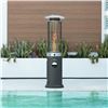 Image 1 : BNIB Arctic Gray 40K BTU Spiral Flame Patio Heater