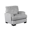 Image 1 : BNIB - Chair Grey Corduroy - 39 x 35.75 x 35.75 - Retail Price: $799.00 - VF-99083GY-1