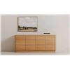 Image 3 : New Moe's Round Off Sideboard Natural Oak, RV: $2999 CAD (YR-1008-04) - Missing Shelves