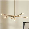 Image 6 : BNIB Article Cadza Chandelier - Brass, RV: $329 CAD (ART0603)