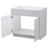 Image 3 : BNIB Hampton Bay Edson 36" Sink Base Cabinet - White, RV: $435 CAD (1001 469 565)