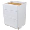 Image 1 : BNIB Hampton Bay Edson 24" 3-Drawer Base Cabinet - White, RV: $665 CAD (1001 464 931)