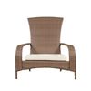 Image 4 : Group of 2 - Patioflare Wicker Muskoka Chair - Black & Light Brown, RV: $236 CAD (PF-Ch338-LBR)