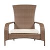 Image 1 : Group of 2 - Patioflare Wicker Muskoka Chair - Brown, RV: $236 CAD (PF-Ch338-LBR)