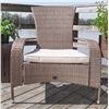 Image 3 : Group of 2 - Patioflare Wicker Muskoka Chair - Brown, RV: $236 CAD (PF-Ch338-LBR)