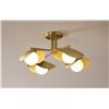 Image 3 : BNIB Article Coy Flushmount Ceiling Light - Brass, RV: $329 CAD (ART3503)
