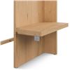 Image 3 : BNIB Article Leif Nightstand Extension Set - White Oak, RV: $689 CAD (ART3288)