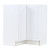 Image 3 : BNIB Hampton Bay Edson 27.7" Corner Base Cabinet - White, RV: $409 CAD (1001 421 089)