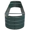 Image 2 : Group of 4 - BNIB Grapevine Galvanized Steel Raised Garden Bed, RV: $496 CAD, Oval - Green, 79" (PL1