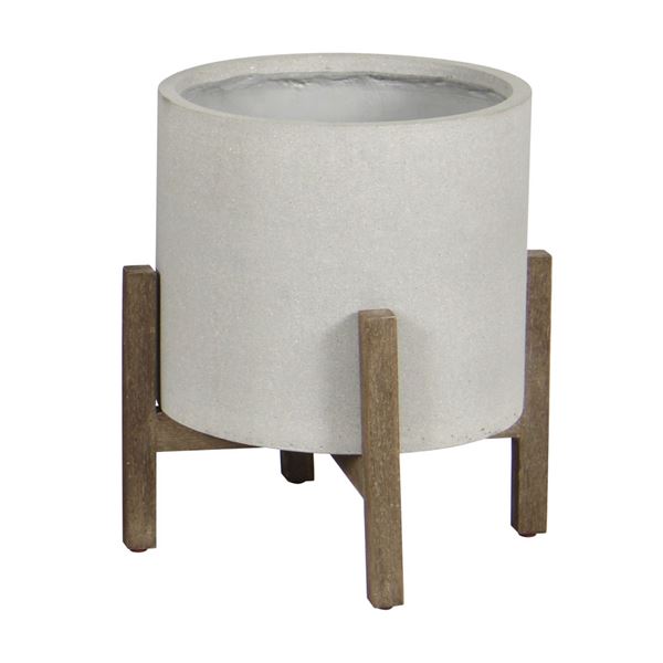 Group of 3 - BNIB LH Home Patio Standing Pot -Square & Round, RV: $450 CAD (PAT001, PAT02-2-L)