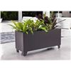 Image 3 : BNIB Grapevine Stello Rectangular Aluminum Outdoor Planter 32", RV: $259 CAD (PL10677)