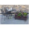Image 4 : BNIB Grapevine Stello Rectangular Aluminum Outdoor Planter 32", RV: $259 CAD (PL10677)