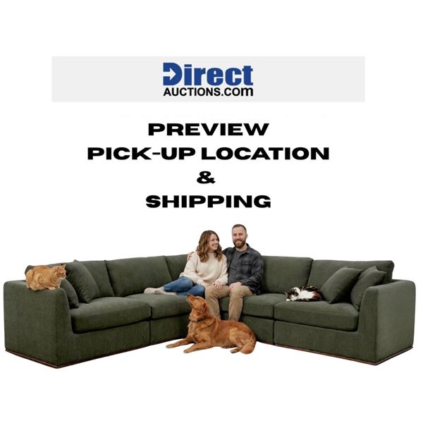 Preview, Pick-Up Location Information & Shipping Instructions