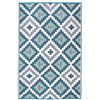 Image 2 : Outdoor Patio Rug Mat 6x9 Reversible & Waterproof - Random Colour and Pattern