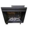 Image 1 : 3-Pcs Electric Fireplace - Box 1 of 2 only (DBL-2000) and 4-Pcs Fireplace Trim Kit 34" x 36"