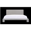 Image 1 : BNIB Sunday's - Lunar King Bed Silver - 83 x 90 x 43 - Retail Price: $2,150.00 - BED-RN-030-040-0