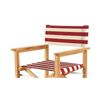 Image 2 : BNIB Sunday's - Take Five Outdoor Armchair Scarlet Stripe - 24 x 21 x 34 - Retail Price: $390.00 - O